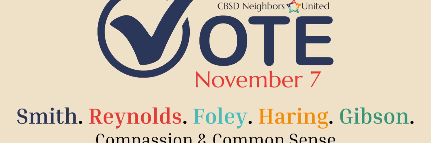 CBSD Neighbors United banner