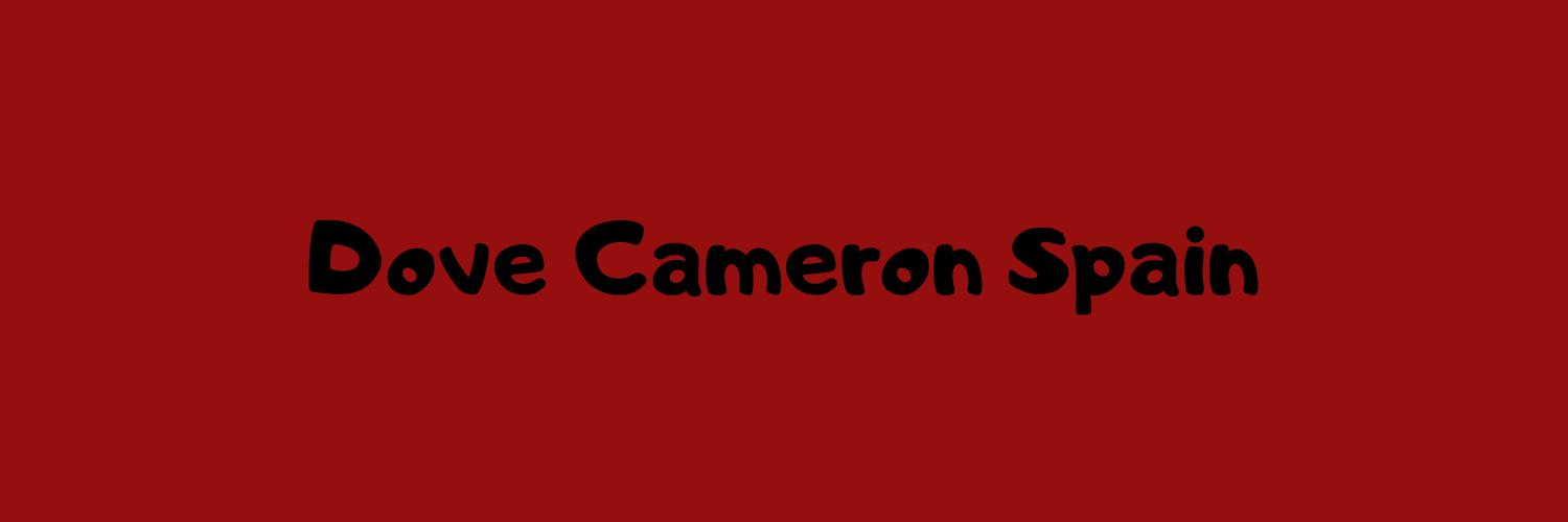 SPDoveCameron's profile banner image