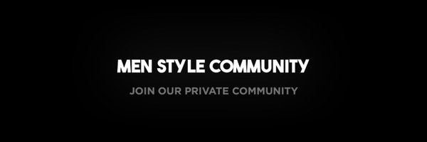 Men Style Community Profile Banner