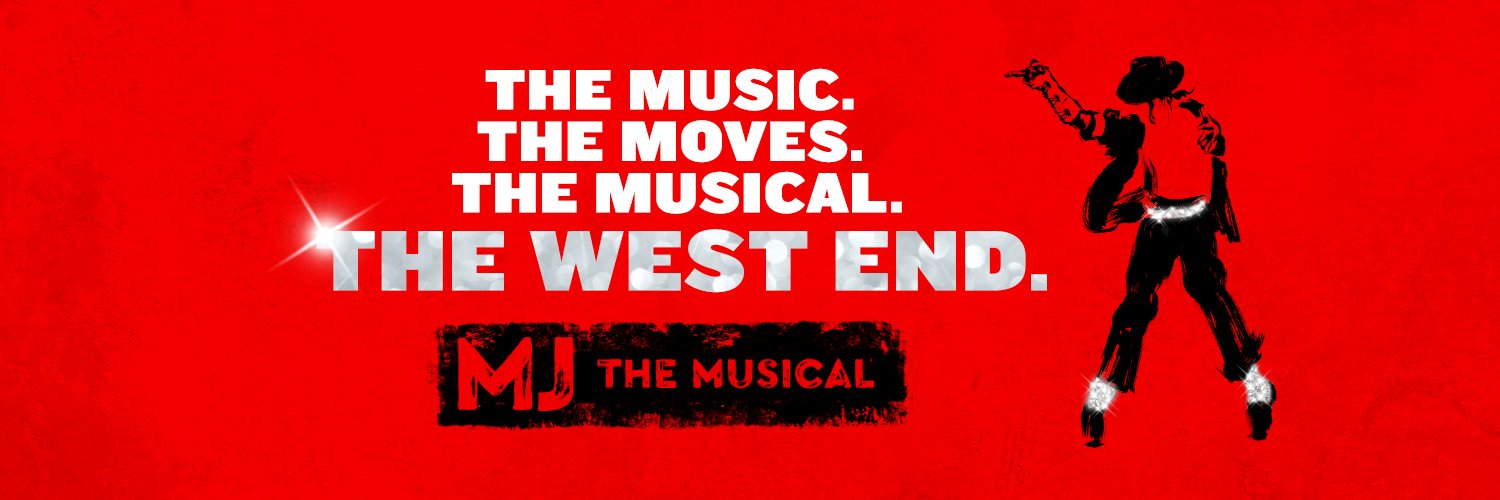 MJ the Musical UK banner