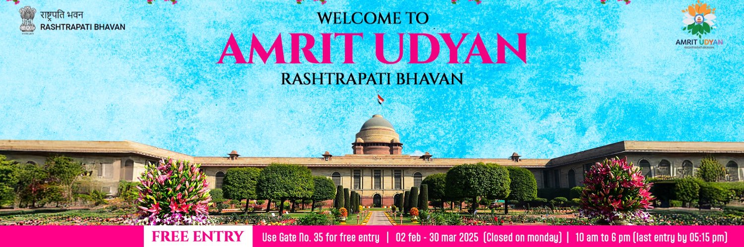 Rashtrapati Bhavan Visit banner