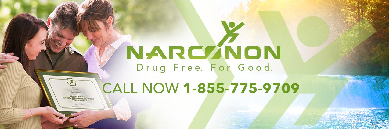 Narconon Drug Rehab's banner