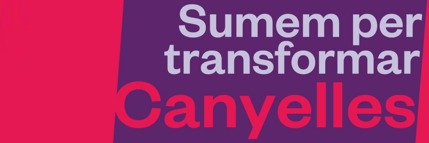 Canyelles En Comú Podem banner
