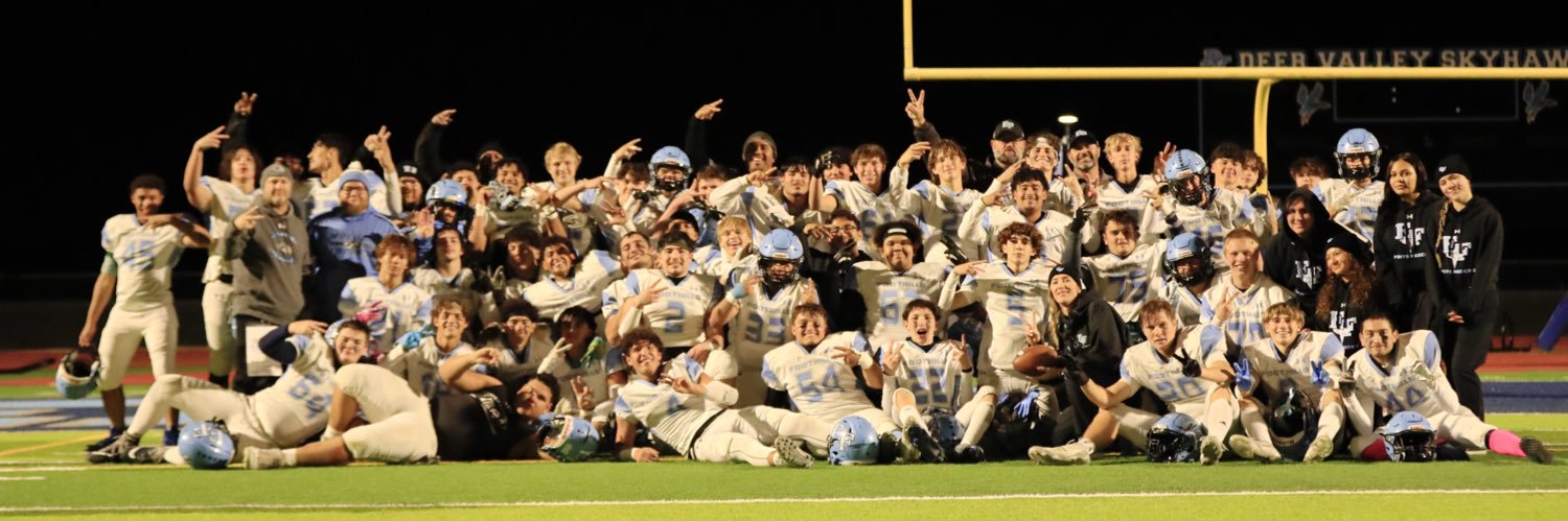 Estrella Foothills Football's banner