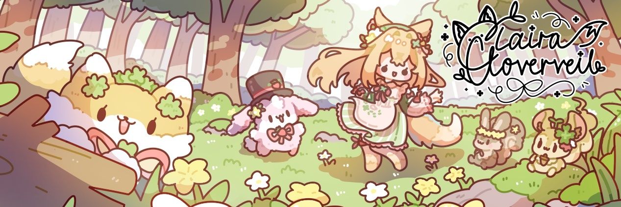 Claira Cloverveil 🌼🦊 banner