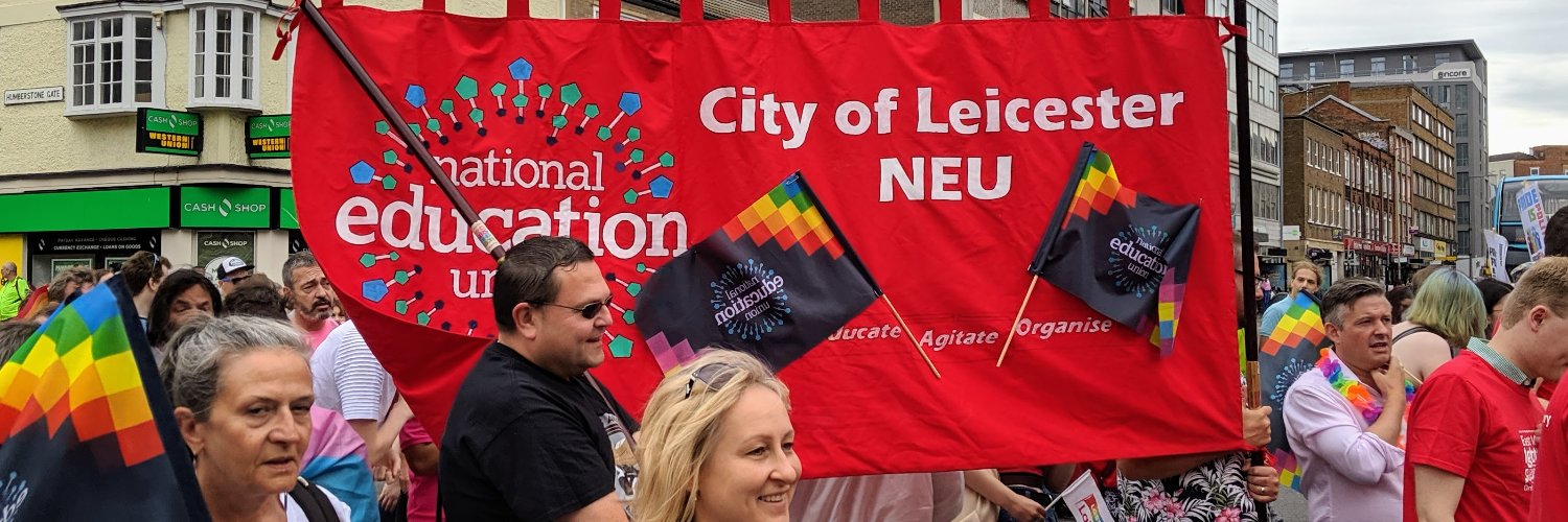Leicester NEU banner
