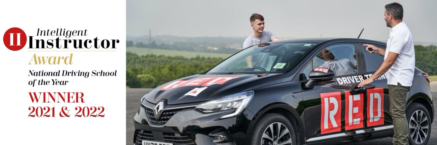 RED Driving School banner