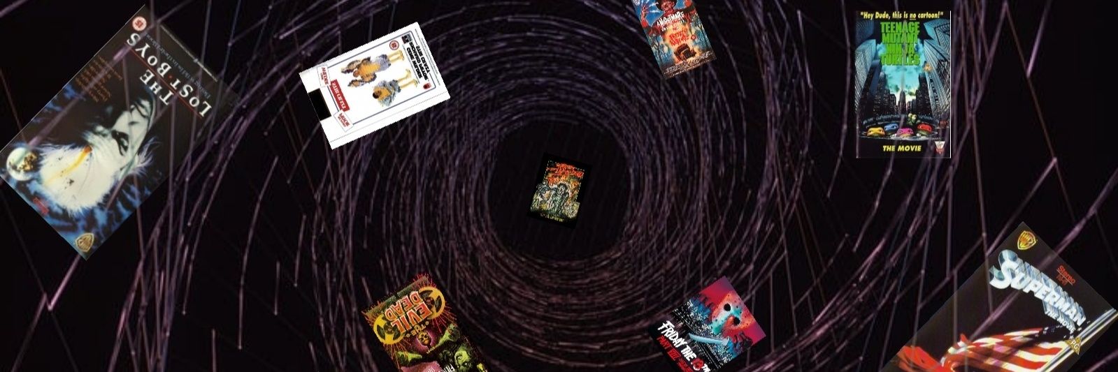 The Vhs Abyss | movie podcast banner