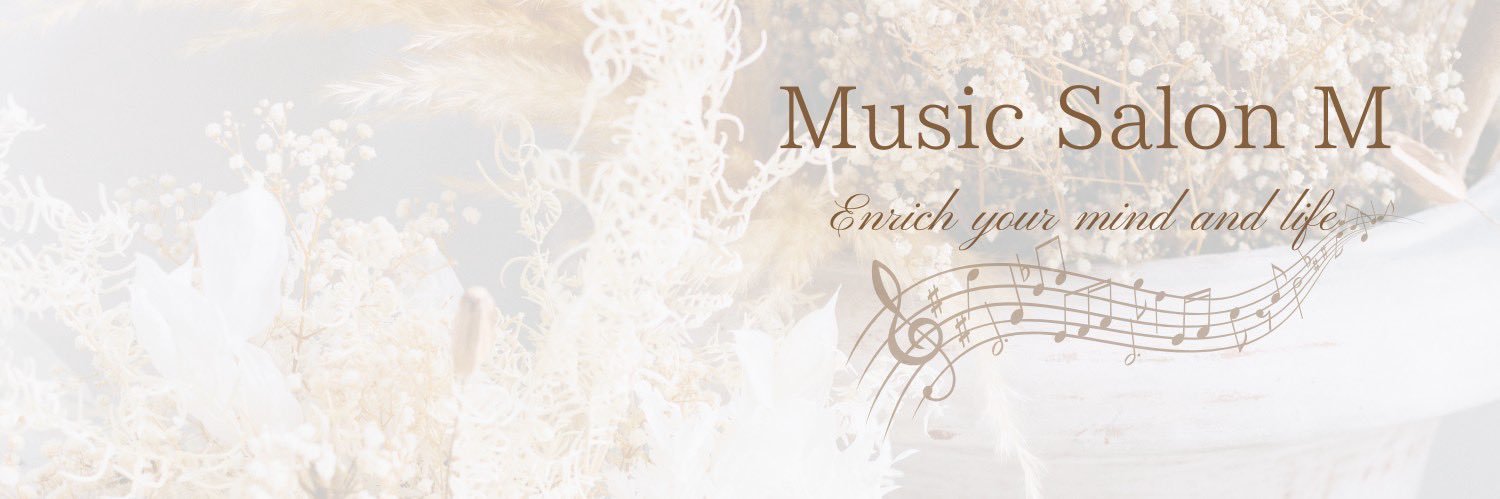 MusicSalonM's profile banner image