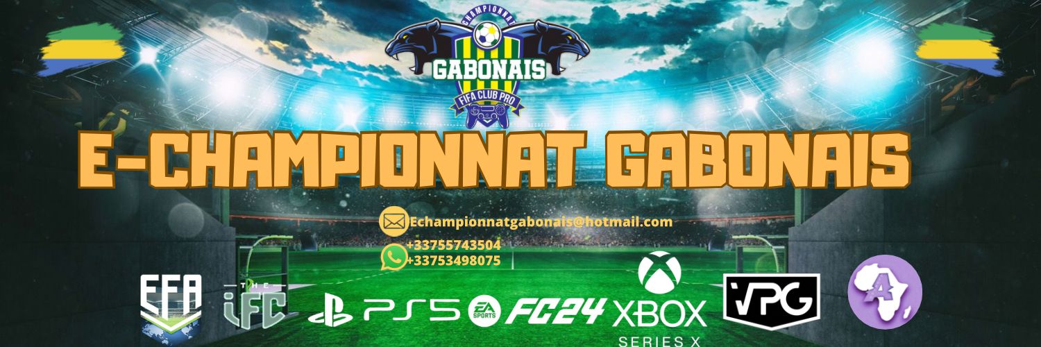 E-Championnat Gabonais de Fifa Club Pro🎮⚽️🇬🇦 Profile Banner