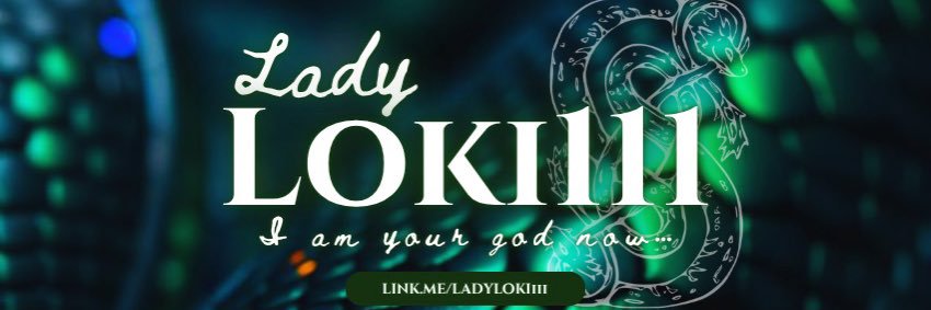 LADYLOKI 🐍 BBW GODDESS NSFW 💋 11.25 🎊 banner