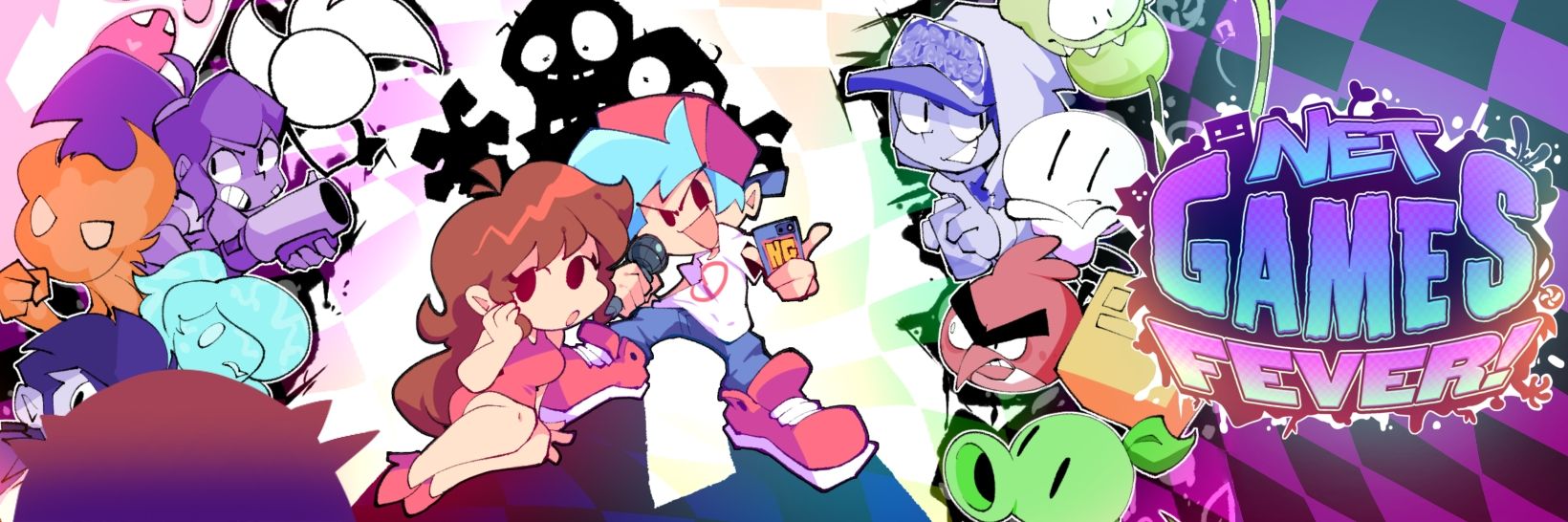 FNF: Net Games Fever! (V1 55%) banner