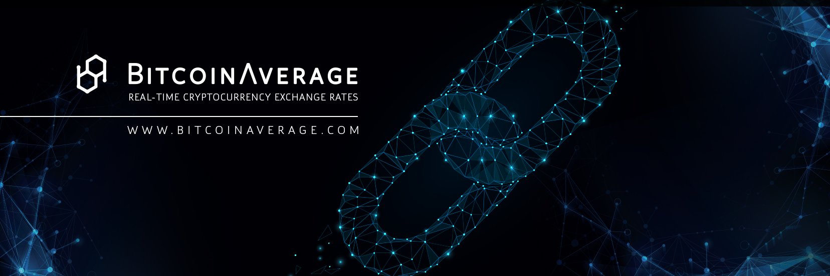 BitcoinAverage - Cryptocurrency Exchange Rates banner