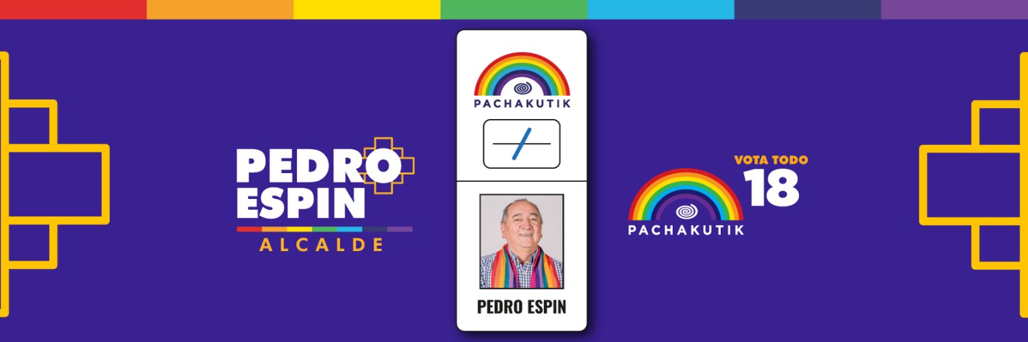 Pedro Espin Terán - Alcalde de Cayambe banner