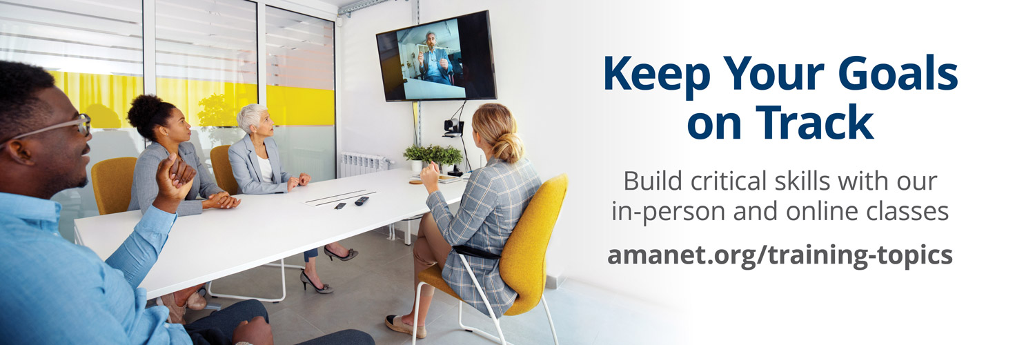 American Management Association banner