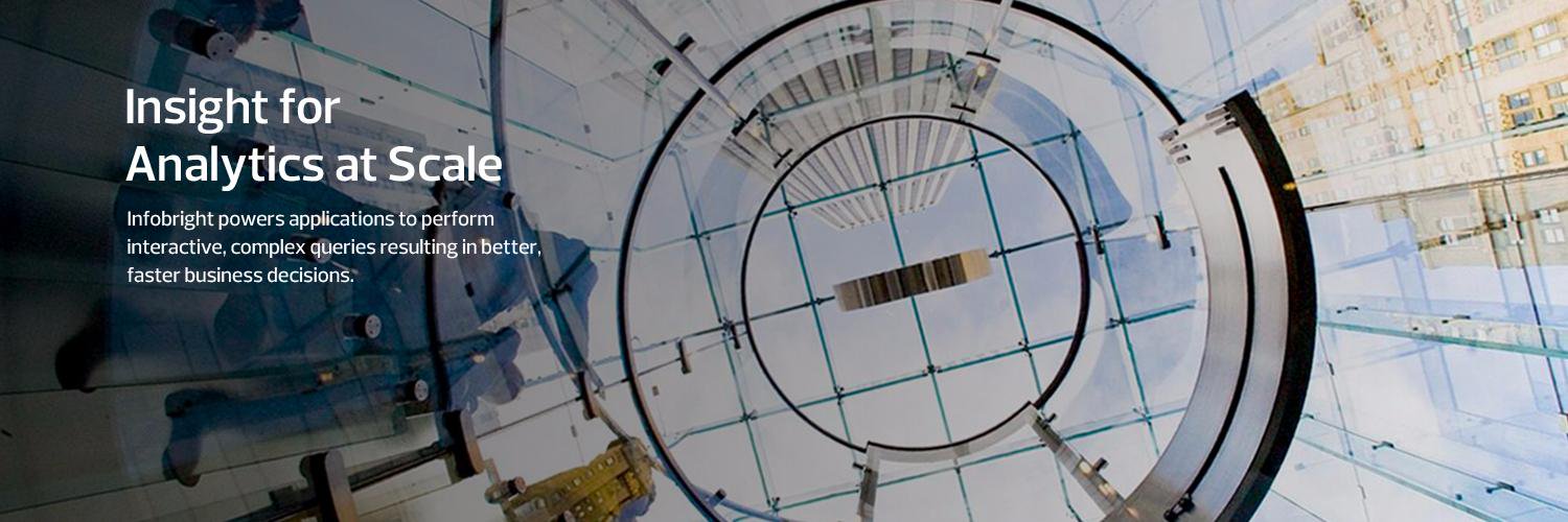 Infobright's profile banner image