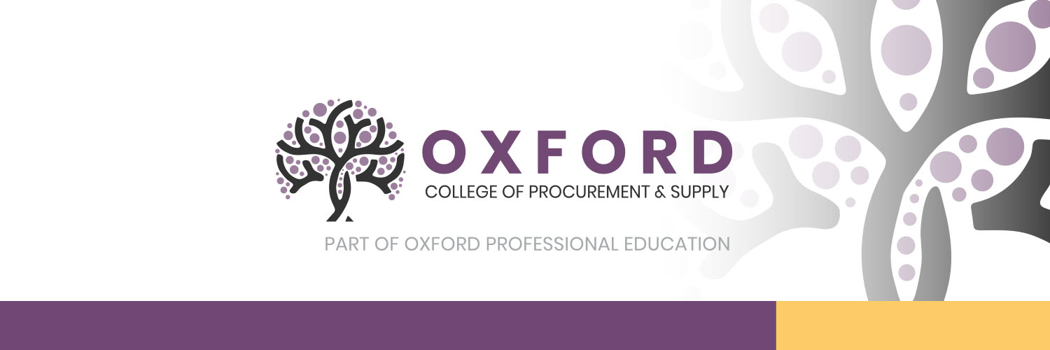 Oxford College of Procurement & Supply banner