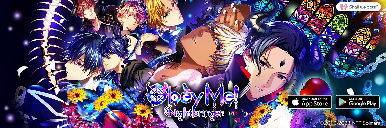 Obey Me! Night bringer Download Now!'s banner
