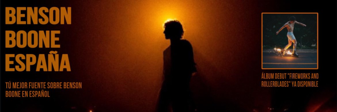 Benson Boone España🇪🇸 banner