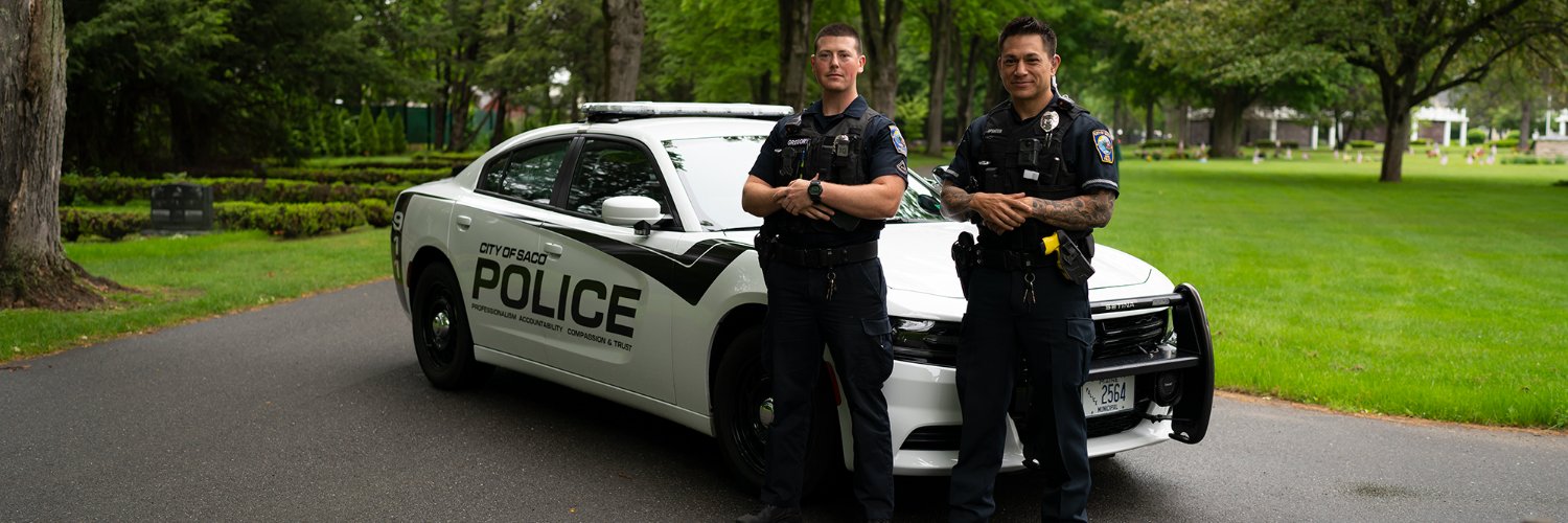 Saco Police Dept. banner