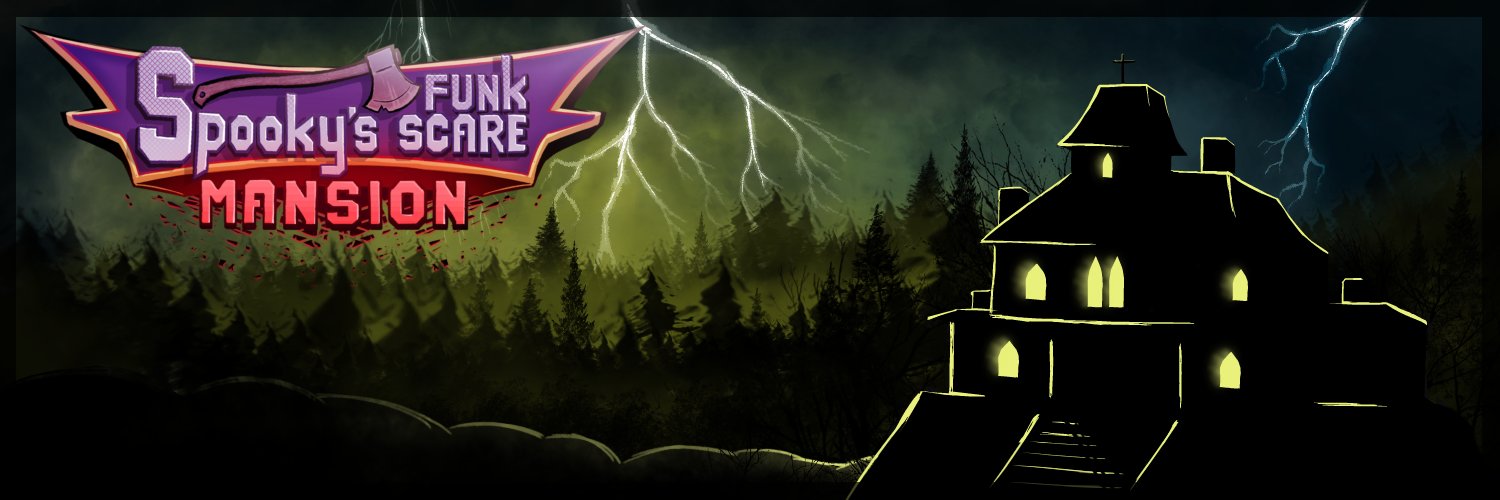Spooky’s Funkscare Mansion 🏳️‍⚧️🏳️‍🌈 banner