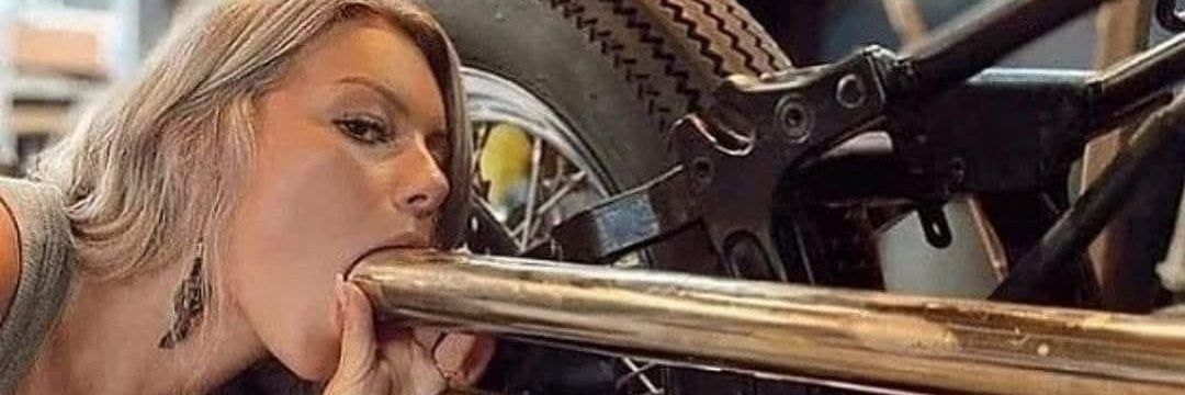 Harley Fuckin Davidson banner