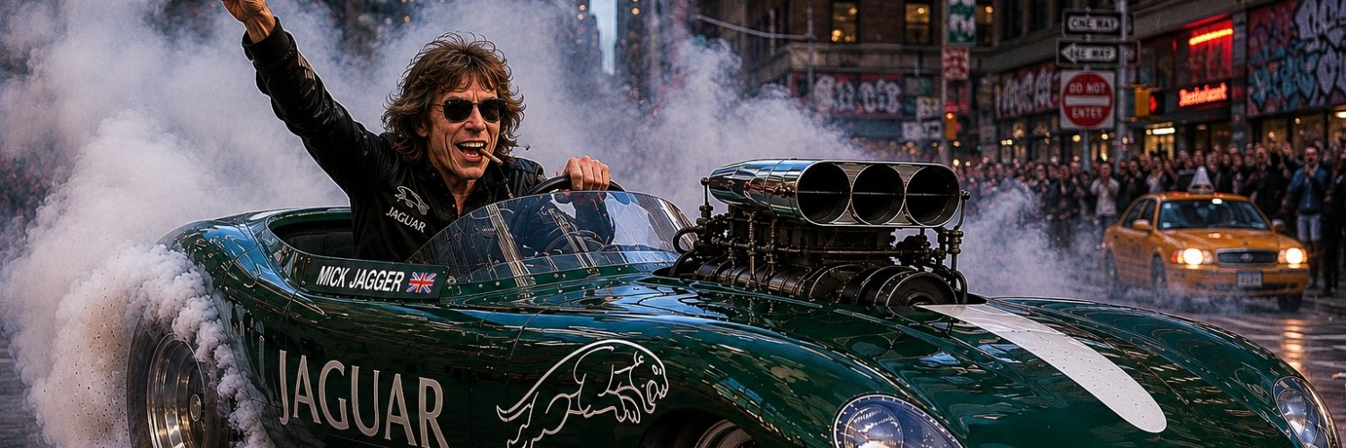 Mick Jaguar Parody banner