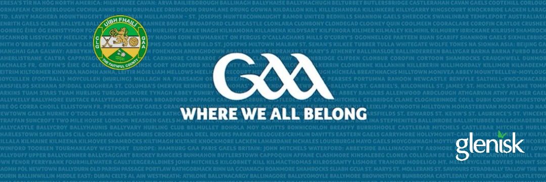 Offaly GAA Coaching and Games banner