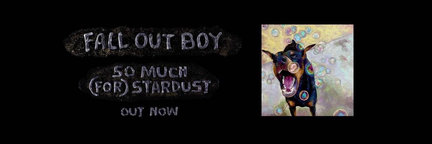 Fall Out Boy's banner