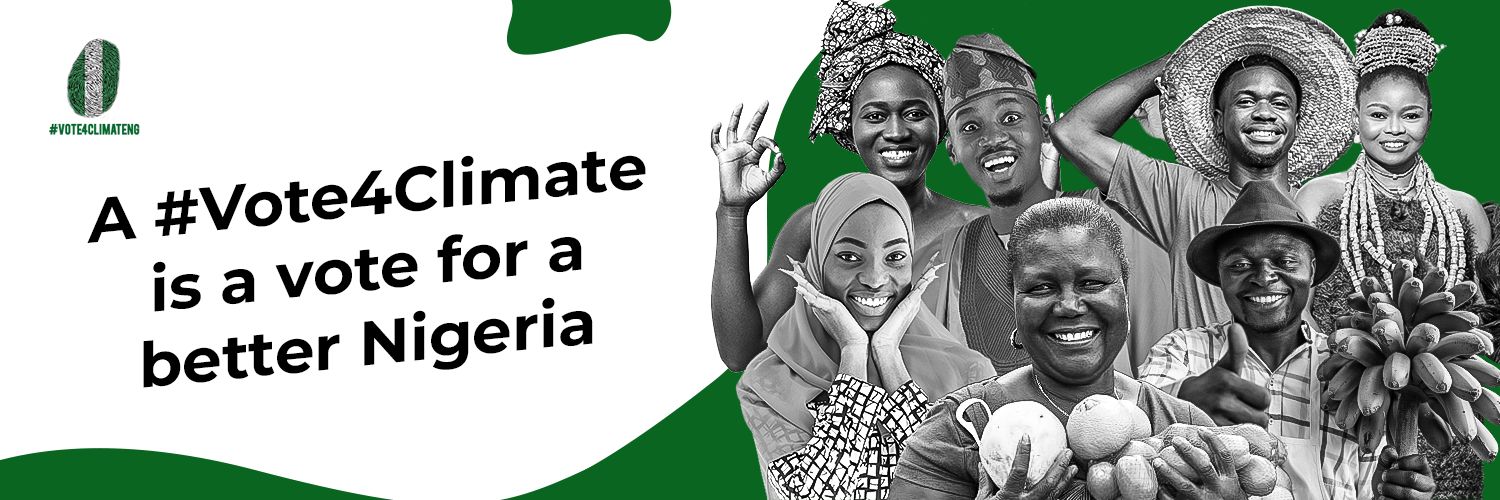 Vote4ClimateNG's banner