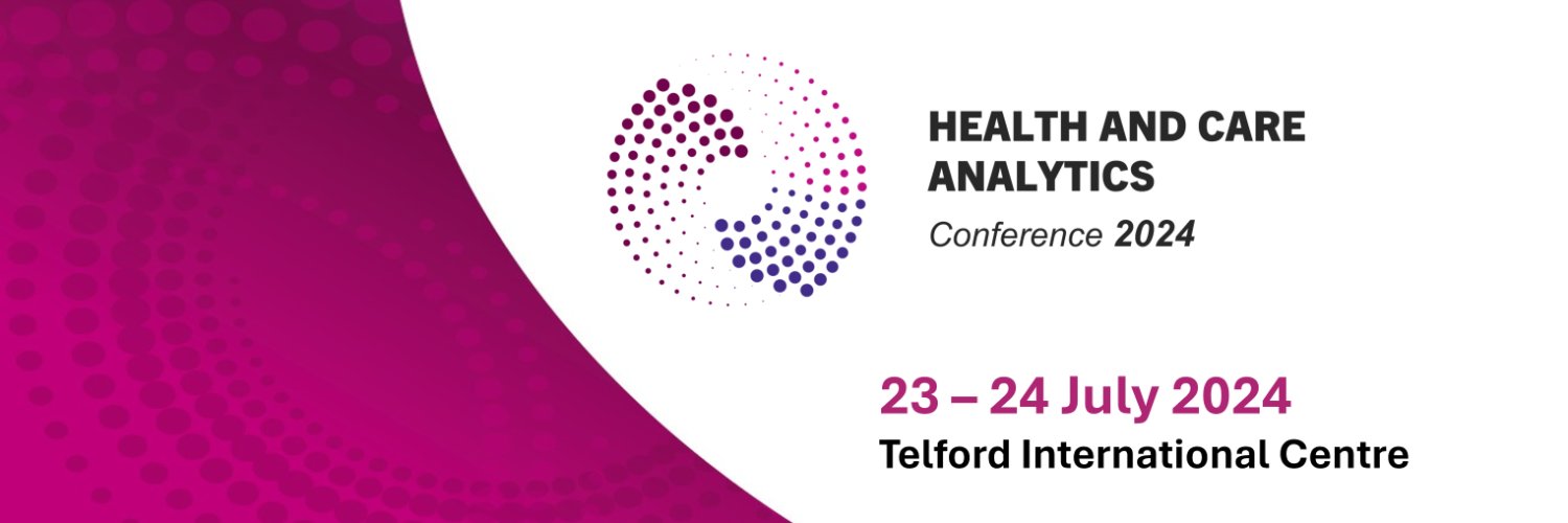 Health and Care Analytics Conference banner