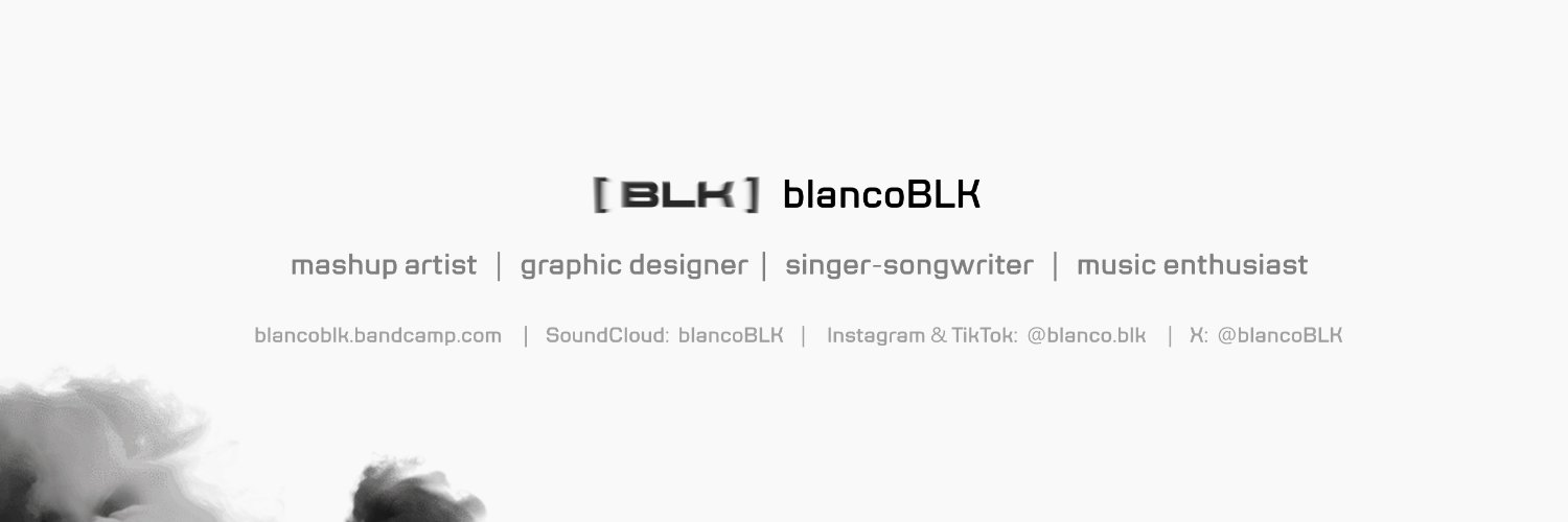 BLK. banner
