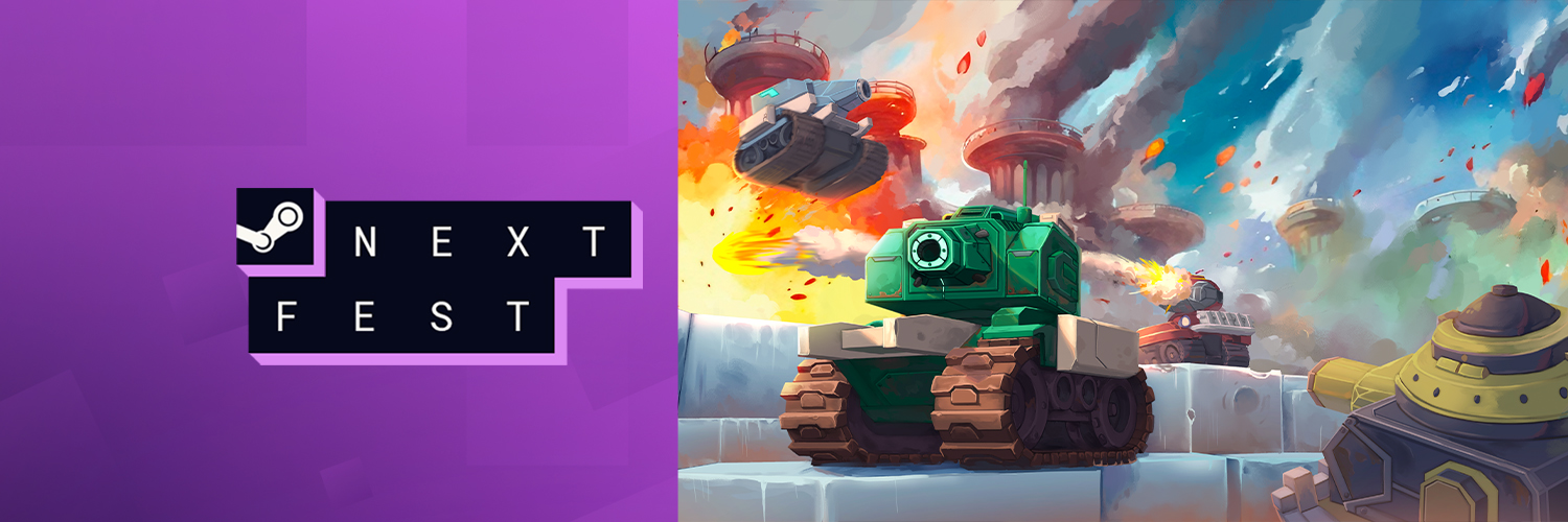 Bumper Tanks 💣 | Coming to Steam Next Fest banner