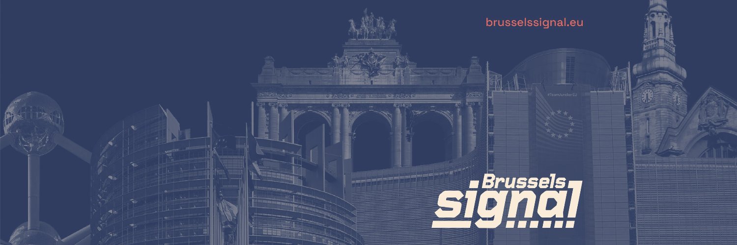 Brussels Signal's banner