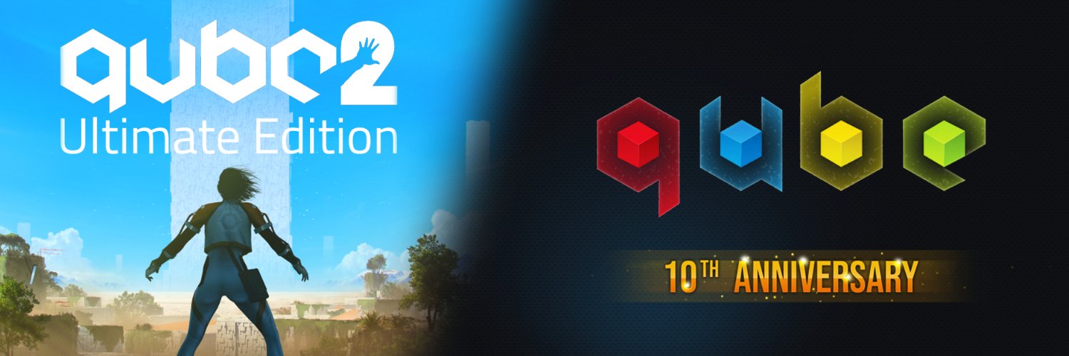 Q.U.B.E. banner