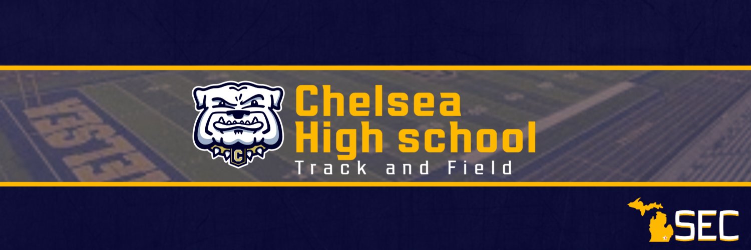 Chelsea High School Track and Field banner