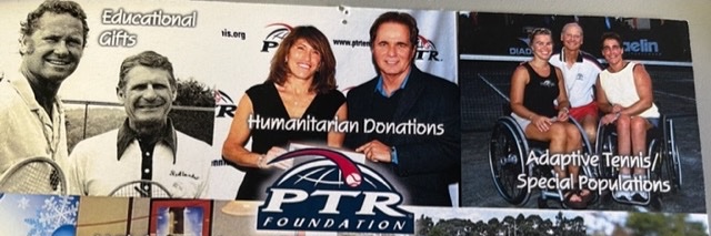 Professional Tennis Registry Foundation banner