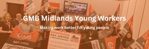 GMB Midlands Young Workers Profile Banner