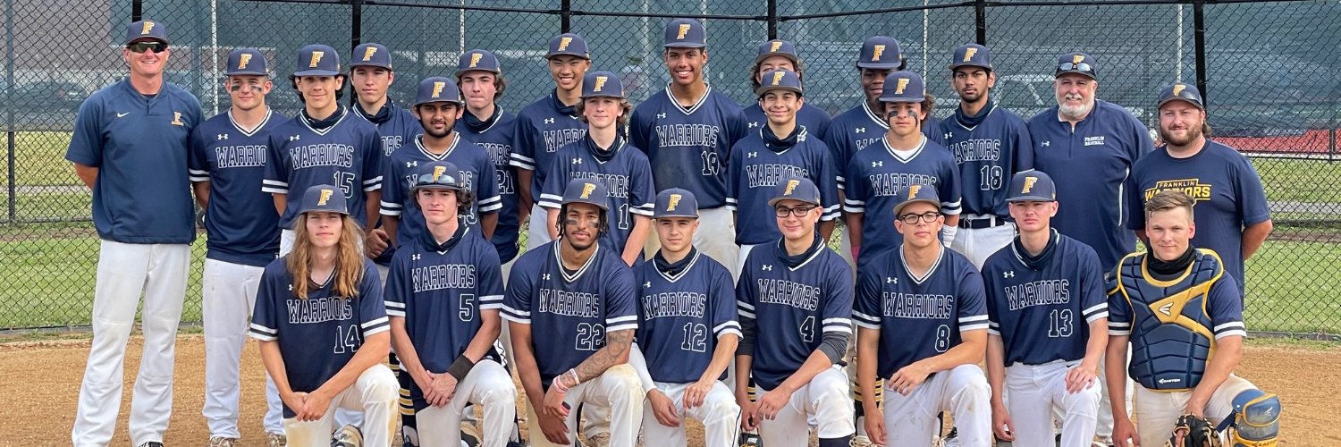 Franklin High School Baseball banner