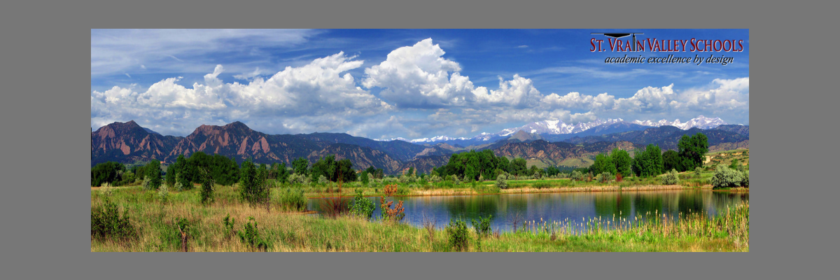 St. Vrain Science banner