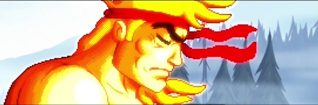 v banner