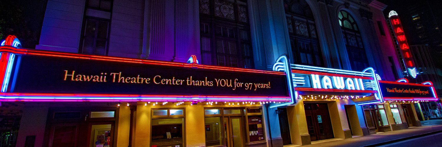 Hawaii Theatre banner