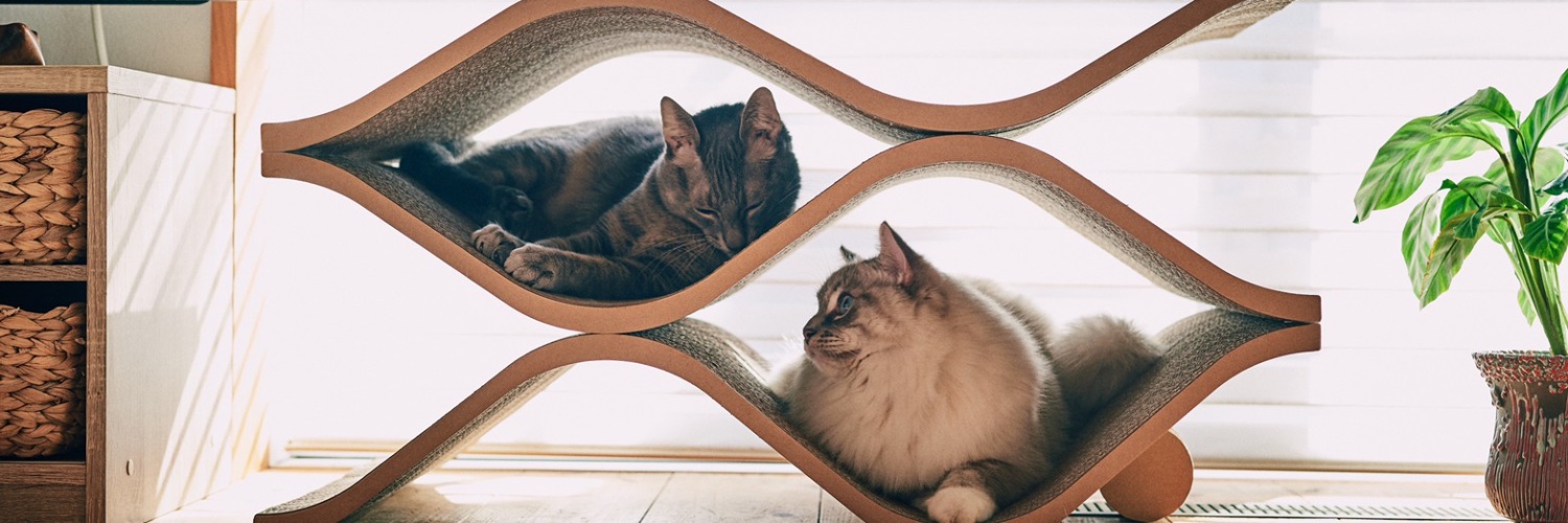 デザイナーズ爪研ぎCat Cellar banner