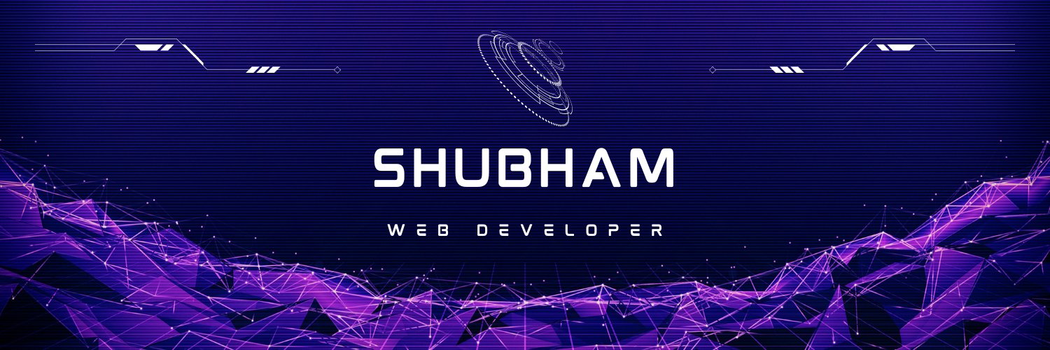 ShubhamGupta628's profile banner image