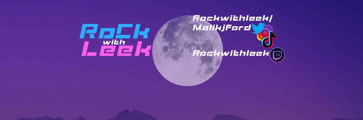 RockwithLeek's profile banner image