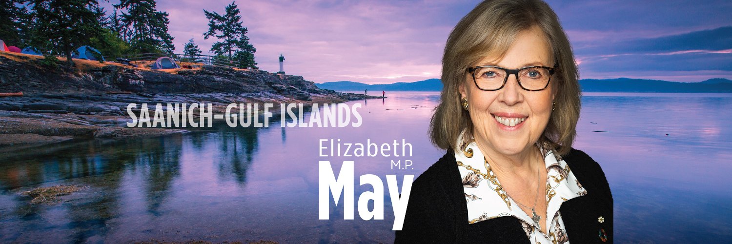 Elizabeth May banner