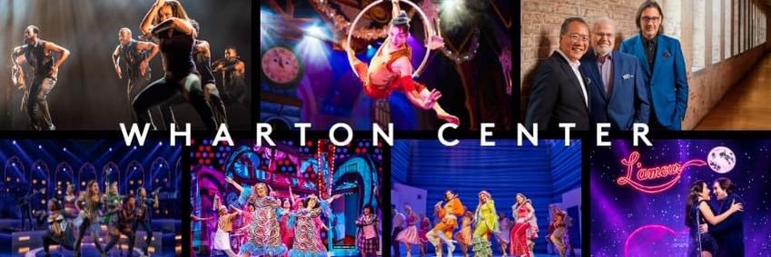 Wharton Center banner