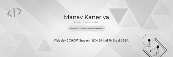 ManavMinds Profile Banner