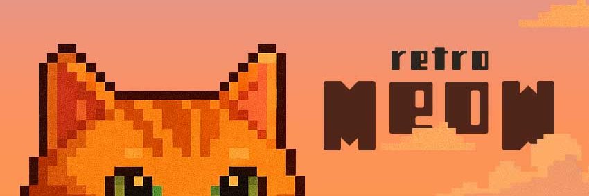 Retro Meow's banner
