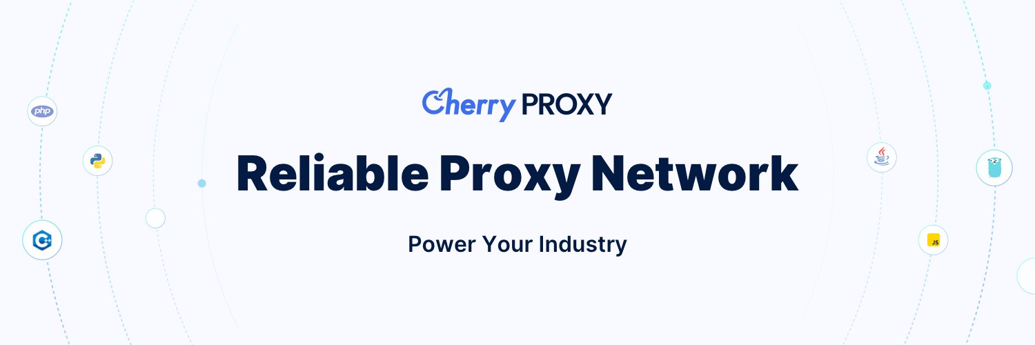 Cherry Proxy banner